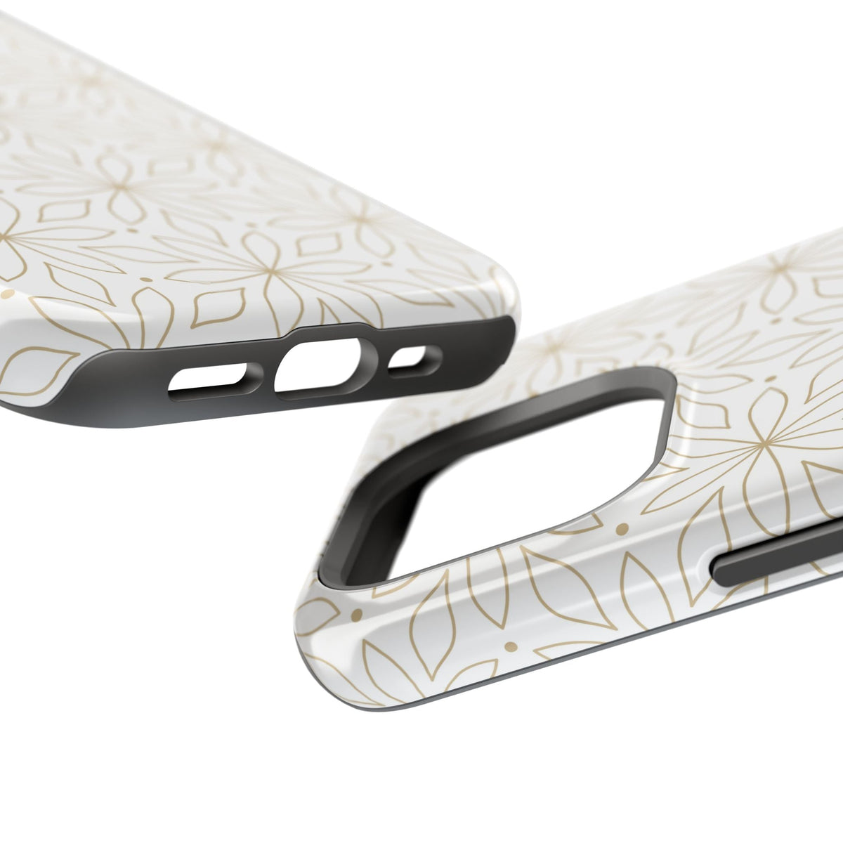 Stylish Magnetic Phone Case with Floral Design Printify