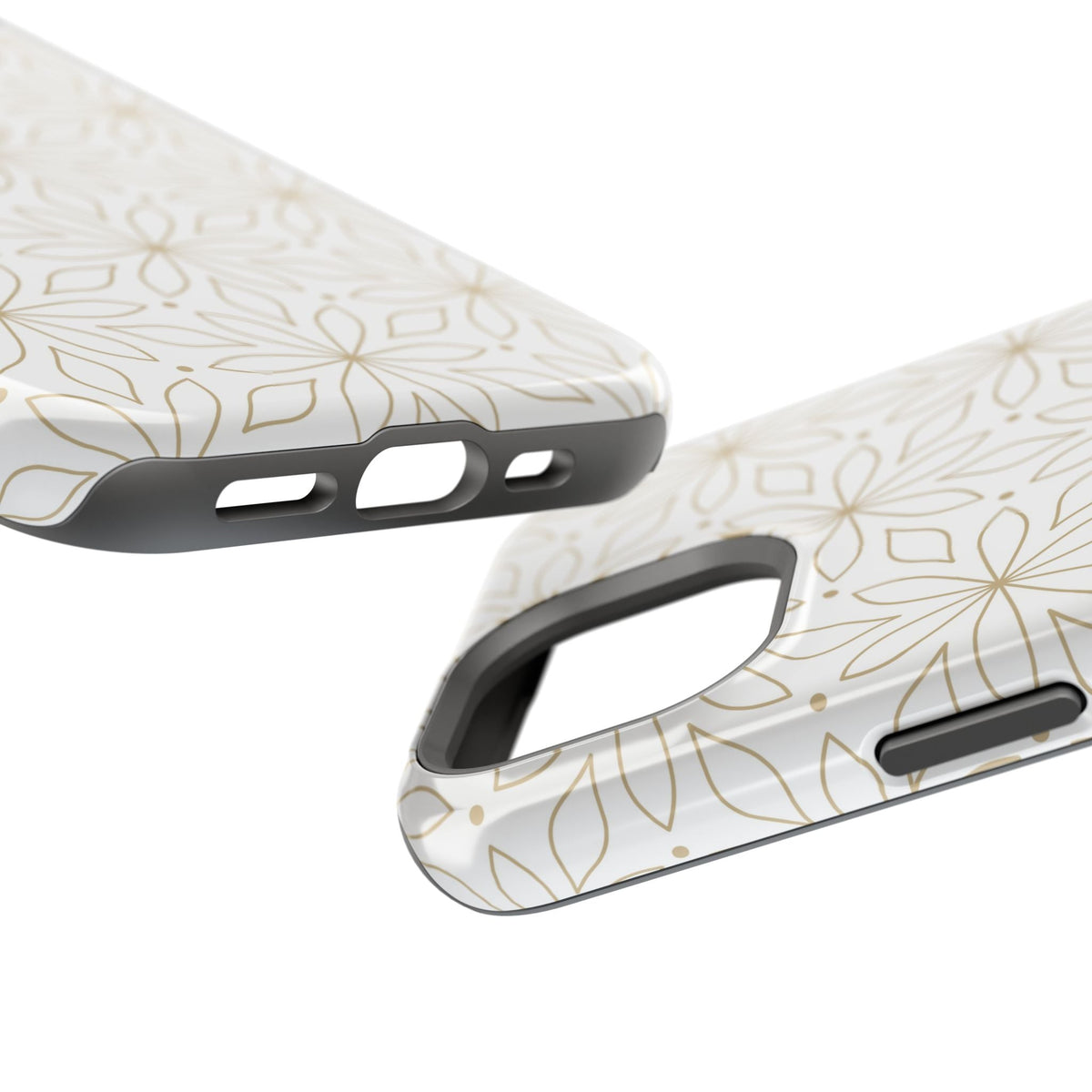 Stylish Magnetic Phone Case with Floral Design Printify