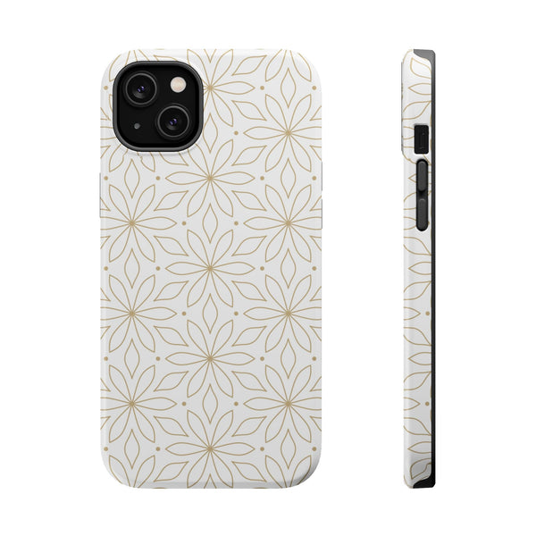 Stylish Magnetic Phone Case with Floral Design Printify
