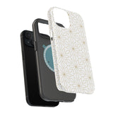 Stylish Magnetic Phone Case with Floral Design Printify