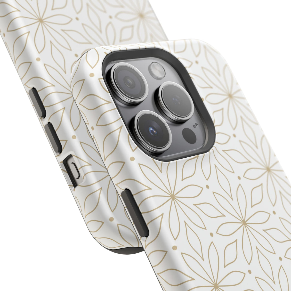 Stylish Magnetic Phone Case with Floral Design Printify