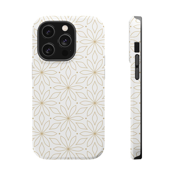 Stylish Magnetic Phone Case with Floral Design Printify