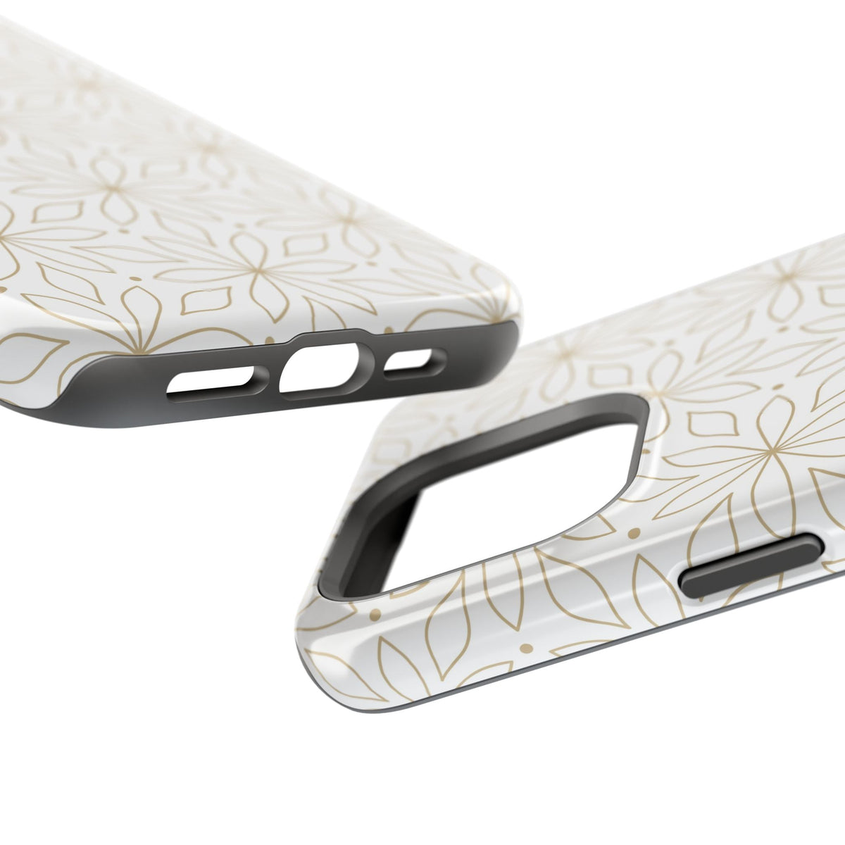 Stylish Magnetic Phone Case with Floral Design Printify