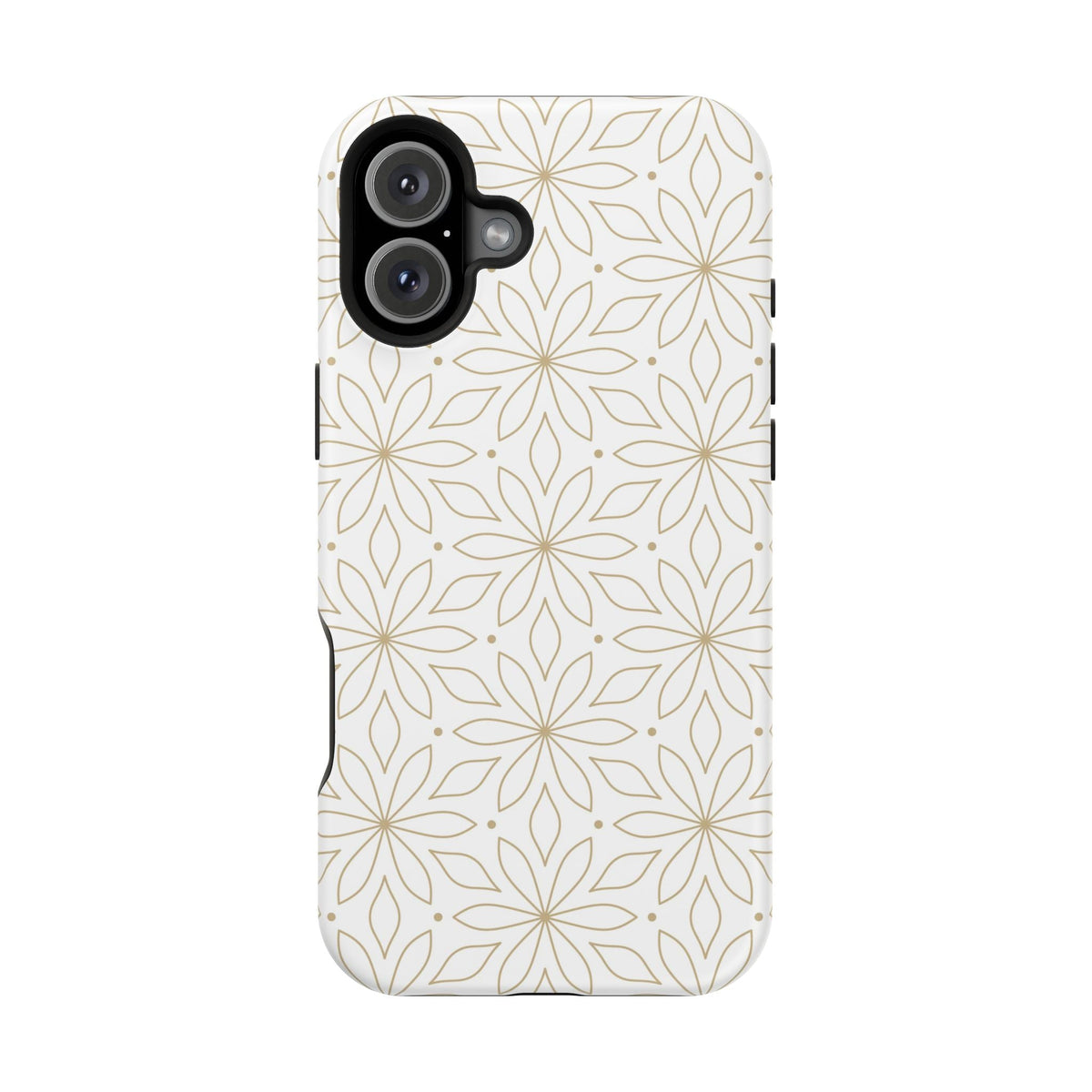 Stylish Magnetic Phone Case with Floral Design Printify