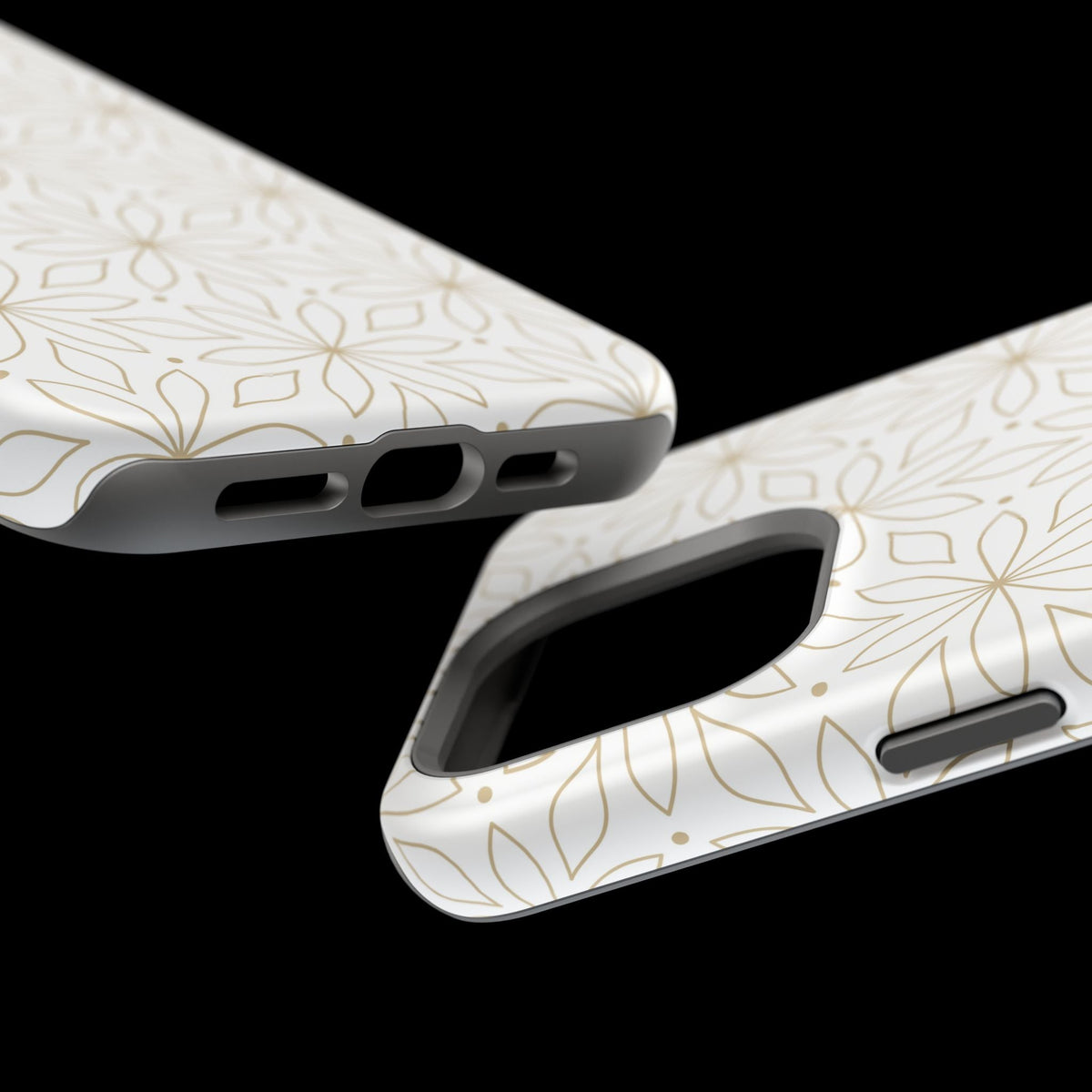 Stylish Magnetic Phone Case with Floral Design Printify