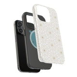 Stylish Magnetic Phone Case with Floral Design Printify