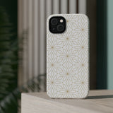 Stylish Magnetic Phone Case with Floral Design Printify