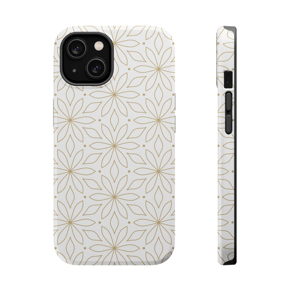 Stylish Magnetic Phone Case with Floral Design Printify