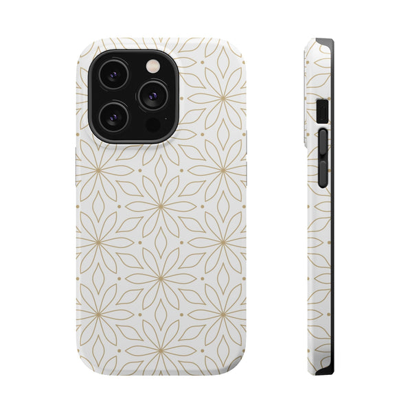 Stylish Magnetic Phone Case with Floral Design Printify