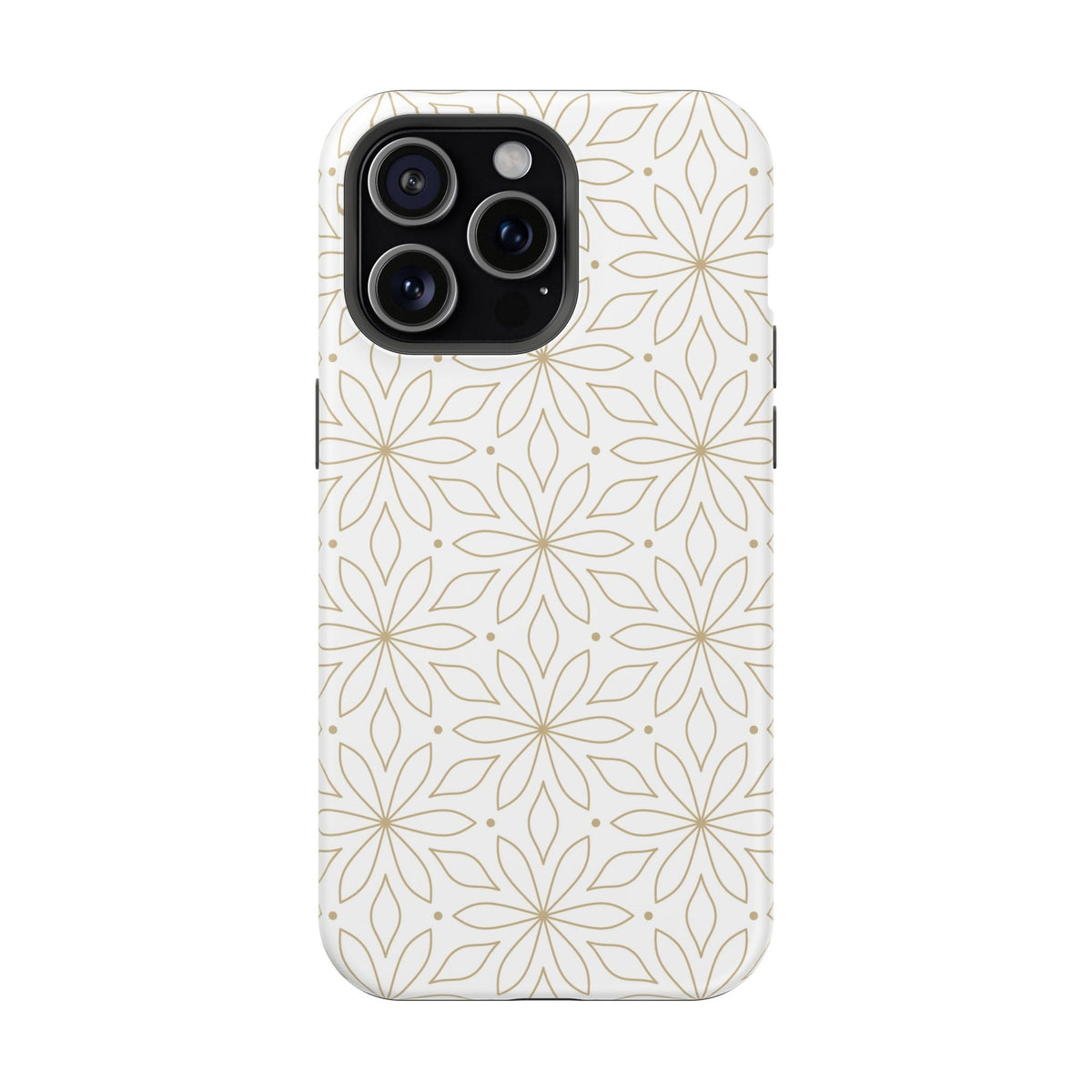 Stylish Magnetic Phone Case with Floral Design Printify