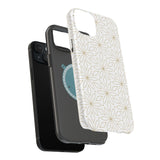Stylish Magnetic Phone Case with Floral Design Printify