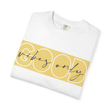 Good Vibes Only Unisex Garment-Dyed T-Shirt Printify