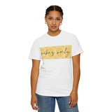 Good Vibes Only Unisex Garment-Dyed T-Shirt Printify