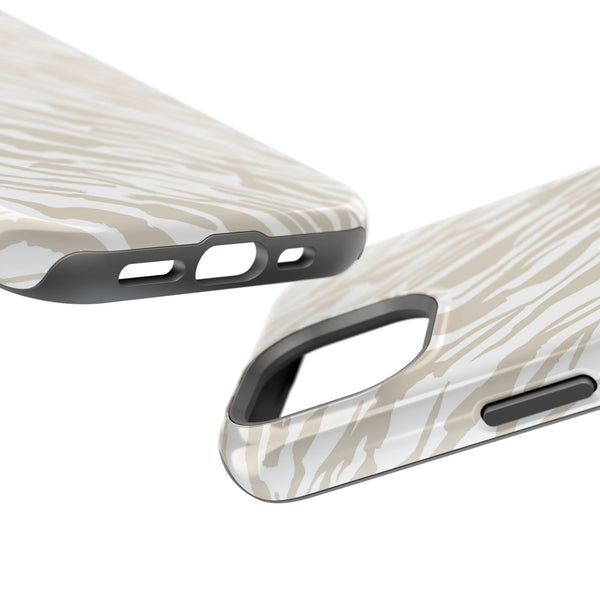 Stylish Zebra Print Magnetic Tough Cases for Ultimate Phone Protection Printify