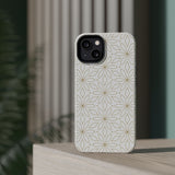 Stylish Magnetic Phone Case with Floral Design Printify