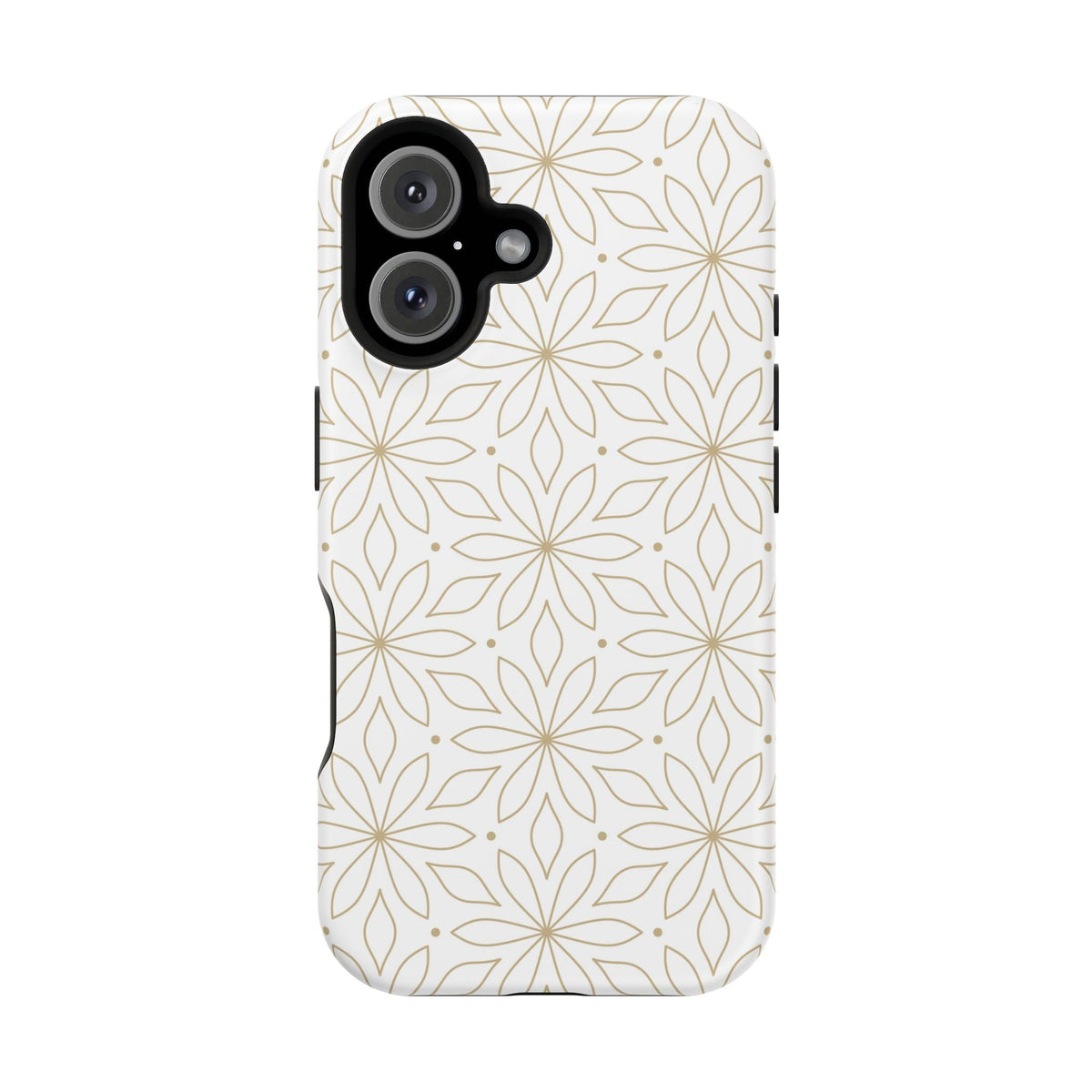 Stylish Magnetic Phone Case with Floral Design Printify