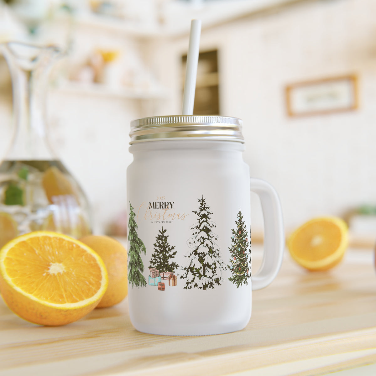 Mason Jar Merry Christmas Printify