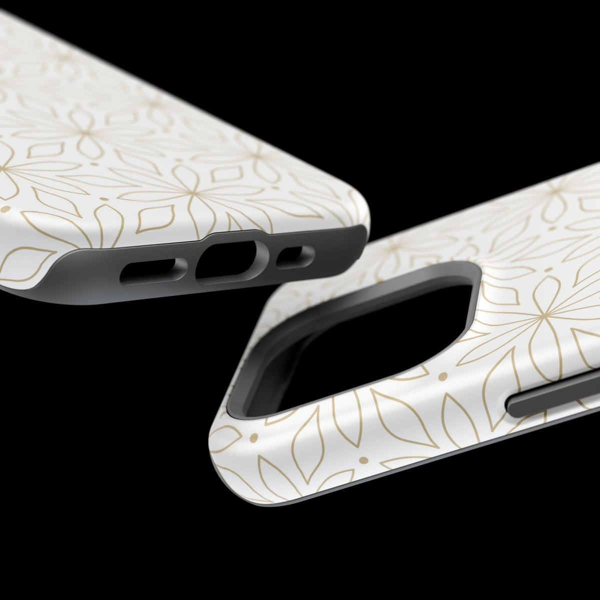 Stylish Magnetic Phone Case with Floral Design Printify