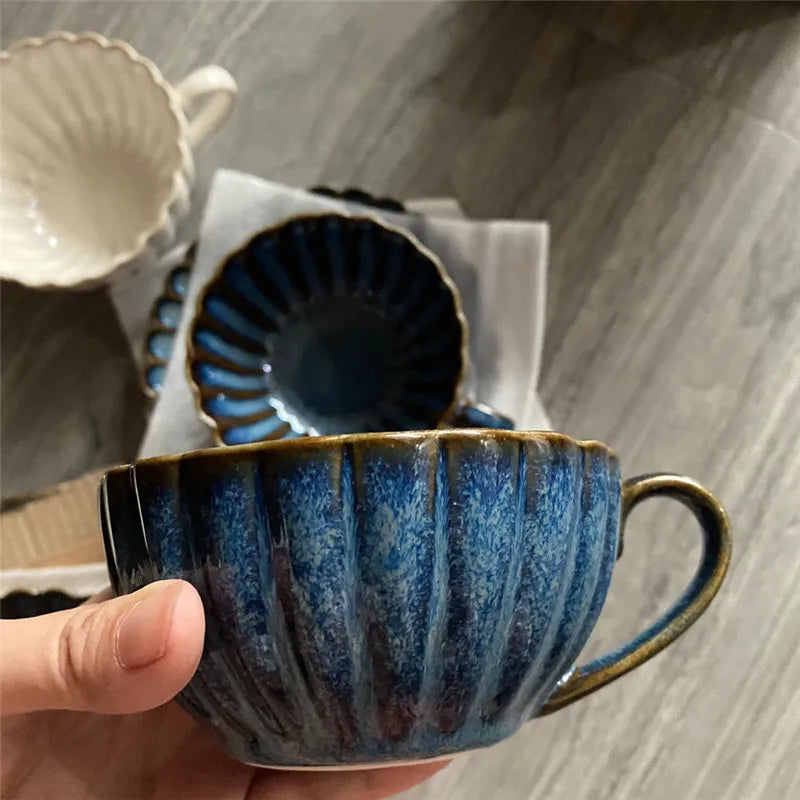 Coffee/Tea Ceramic Cup & Saucer Set