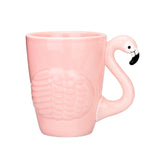 Creative Pink Flamingo Mug Coffee Cup Travel Coffee Mug Ceramic Cups For Coffee Tea Cups And Mugs Pink Flamingo Cup My Addiction