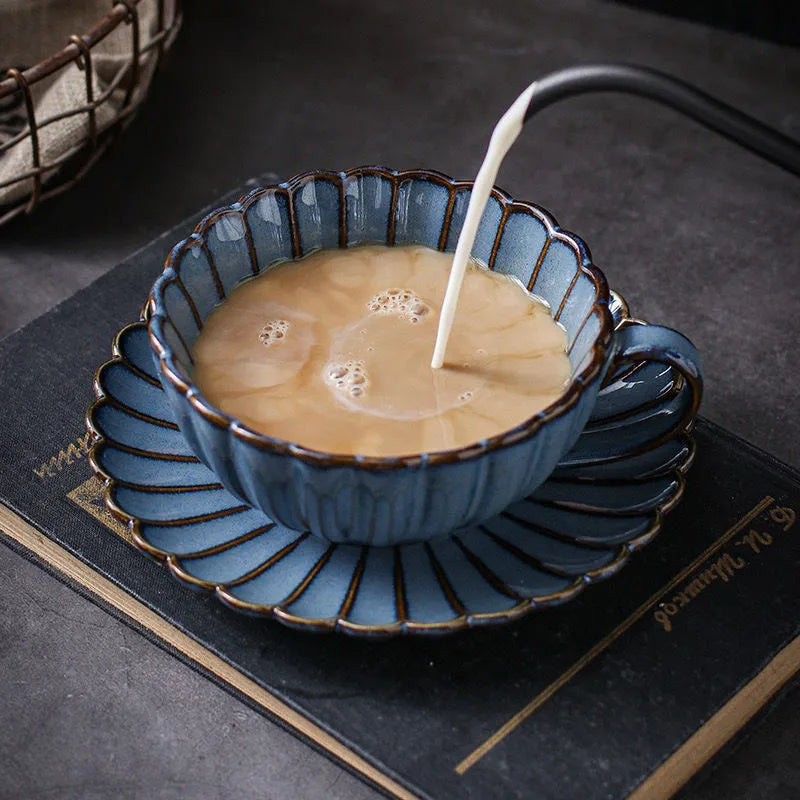 Coffee/Tea Ceramic Cup & Saucer Set