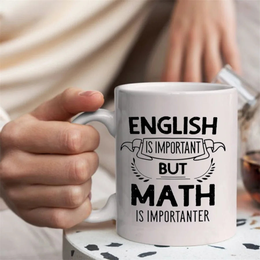 Funny Mug "English Is Important"