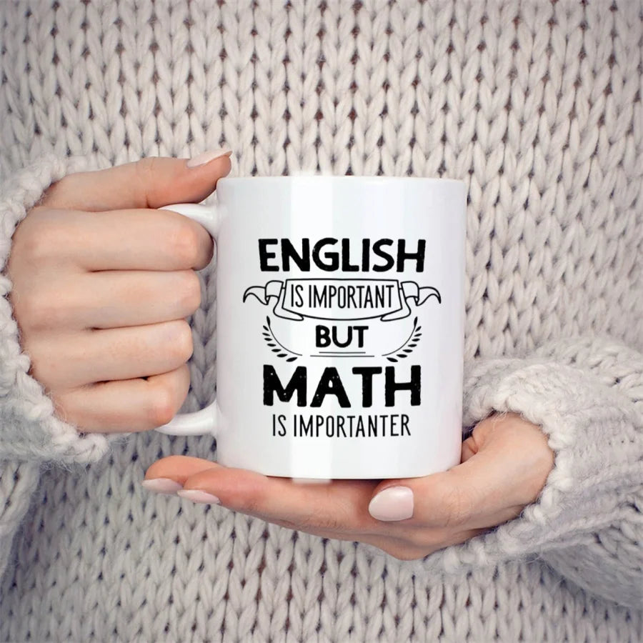 Funny Mug "English Is Important"