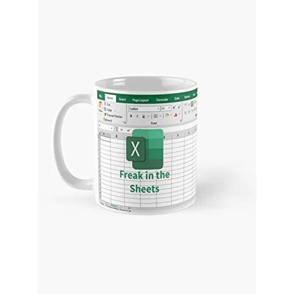 Funny Mug "Freak In The Sheets"