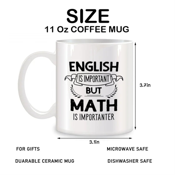 Funny Mug "English Is Important"