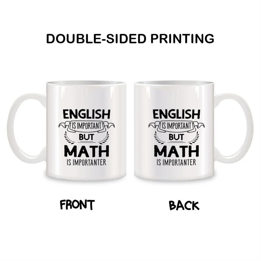 Funny Mug "English Is Important"