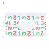 EVA Baby Wet Wipe Pouch Portable Wipes Holder Case Flip Cover Snap-Strap Reusable Refillable Cosmetic Pouch Useful Tissue Box My Addiction