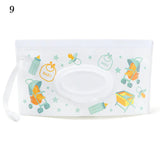 EVA Baby Wet Wipe Pouch Portable Wipes Holder Case Flip Cover Snap-Strap Reusable Refillable Cosmetic Pouch Useful Tissue Box My Addiction