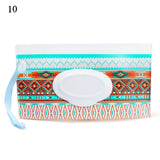 EVA Baby Wet Wipe Pouch Portable Wipes Holder Case Flip Cover Snap-Strap Reusable Refillable Cosmetic Pouch Useful Tissue Box My Addiction