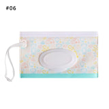 EVA Baby Wet Wipe Pouch Portable Wipes Holder Case Flip Cover Snap-Strap Reusable Refillable Cosmetic Pouch Useful Tissue Box My Addiction