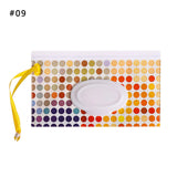 EVA Baby Wet Wipe Pouch Portable Wipes Holder Case Flip Cover Snap-Strap Reusable Refillable Cosmetic Pouch Useful Tissue Box My Addiction