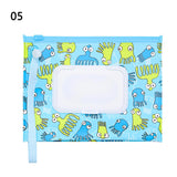 EVA Baby Wet Wipe Pouch Portable Wipes Holder Case Flip Cover Snap-Strap Reusable Refillable Cosmetic Pouch Useful Tissue Box My Addiction