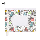 EVA Baby Wet Wipe Pouch Portable Wipes Holder Case Flip Cover Snap-Strap Reusable Refillable Cosmetic Pouch Useful Tissue Box My Addiction