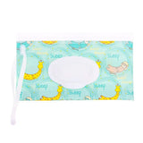 EVA Baby Wet Wipe Pouch Portable Wipes Holder Case Flip Cover Snap-Strap Reusable Refillable Cosmetic Pouch Useful Tissue Box My Addiction