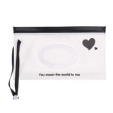 EVA Baby Wet Wipe Pouch Portable Wipes Holder Case Flip Cover Snap-Strap Reusable Refillable Cosmetic Pouch Useful Tissue Box My Addiction